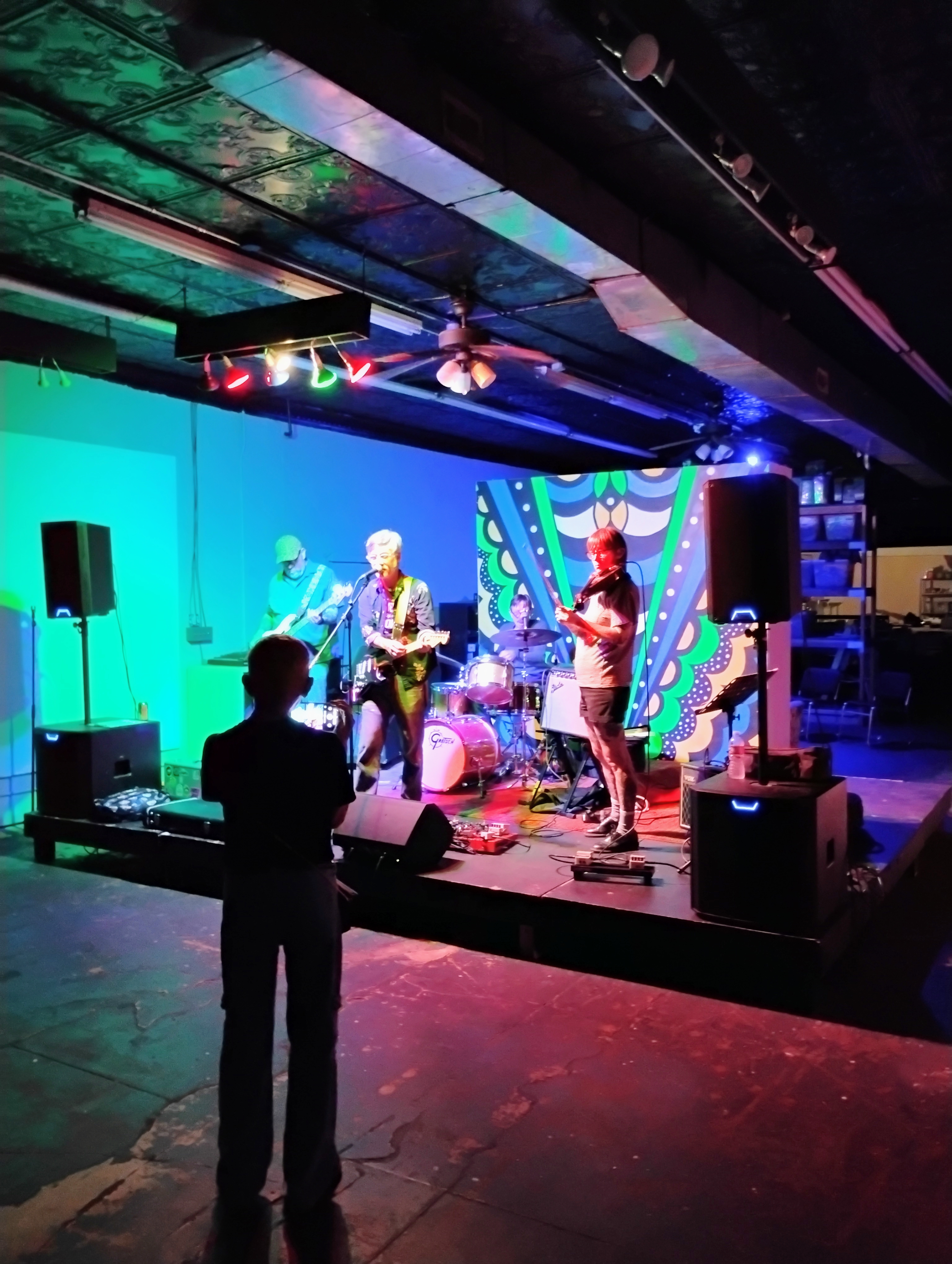 Norman Music Fest crowd and bands